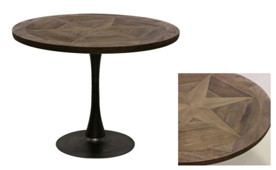 Bar Table Oak Old Elm