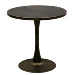 Bar Table Oak Veneer Black