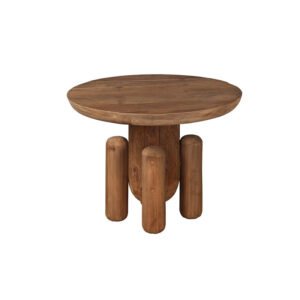 Small corner round coffee table