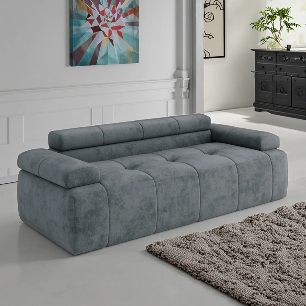 Modern Living Room Compress Sofa Set Furniture Compression sealed Foam Vacuum Compressed  Sofa in a Box